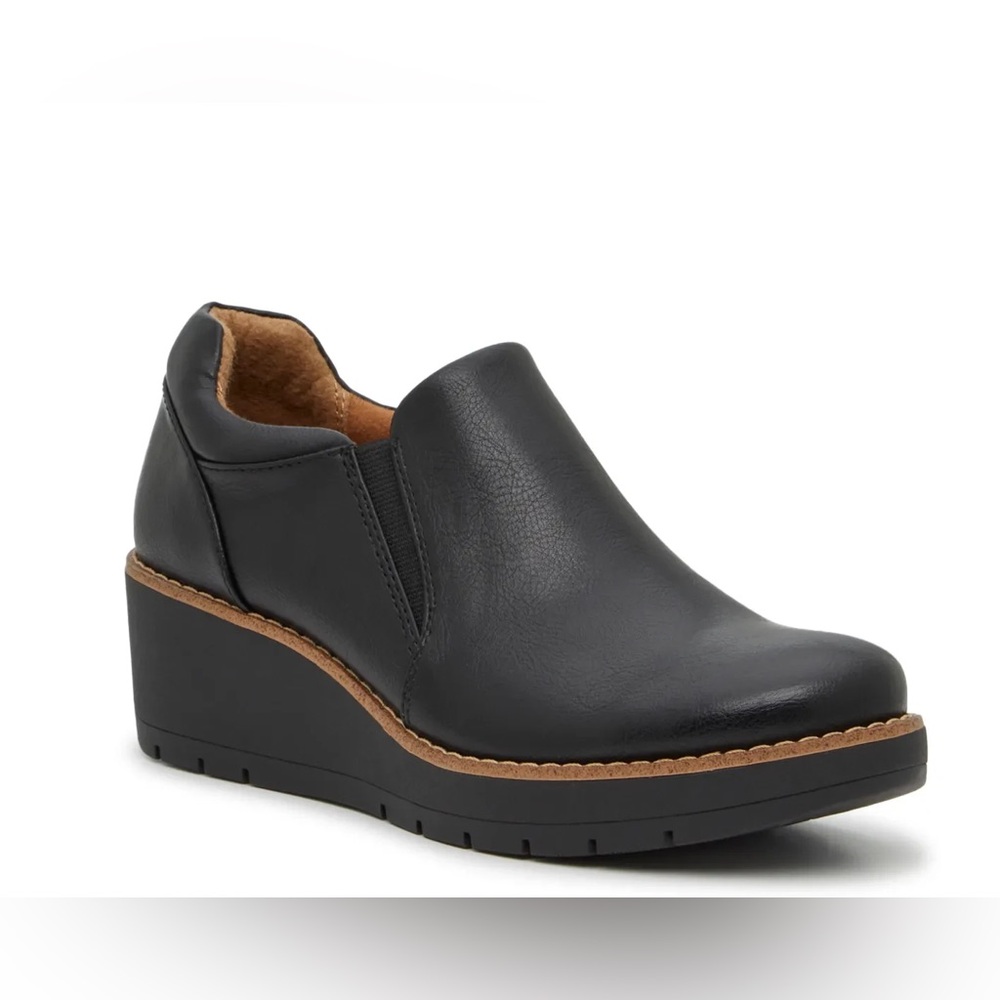 Eurosoft by Sofft Emari Booties Slip On Block Heel Boots Black Size 9.5M